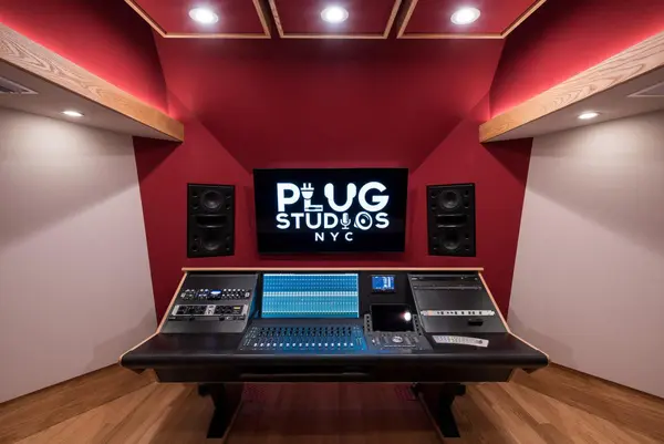 Plug Studios recording studio by Brett Acoustics