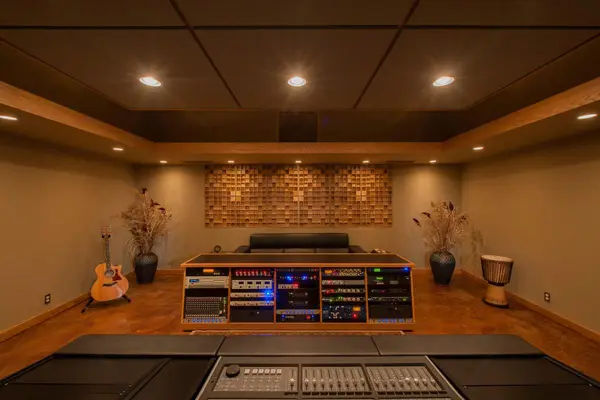 Sound Temple recording studio by Brett Acoustics